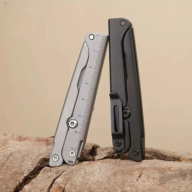 Fishing Kit Compact - Portable Multifunctional Folding Scissors, Stainless Steel
