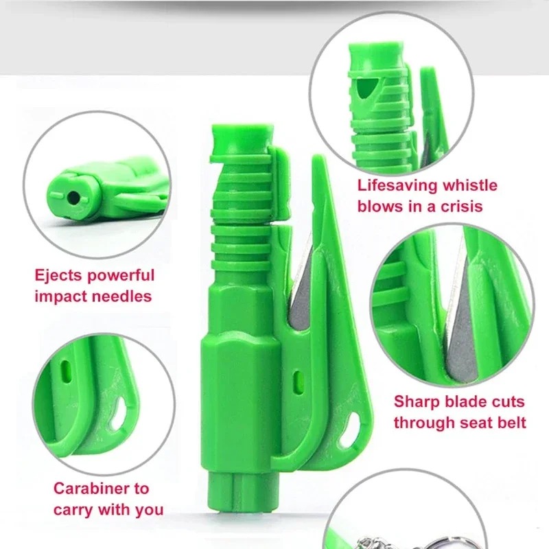 1pc Mini Safety Hammer Keychai - Rescue Rope Throw review and price