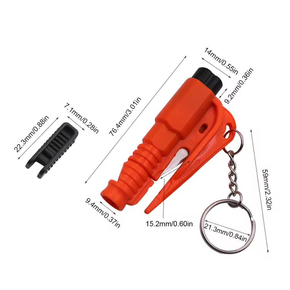 Safety Hammer Car Escape Tool  - Rescue Rope Throw review and price