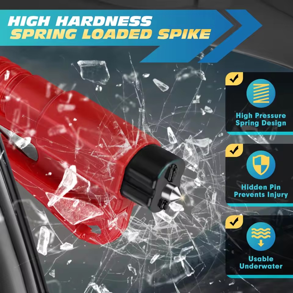 Safety Hammer Car Escape Tool  - Rescue Rope Throw review and price