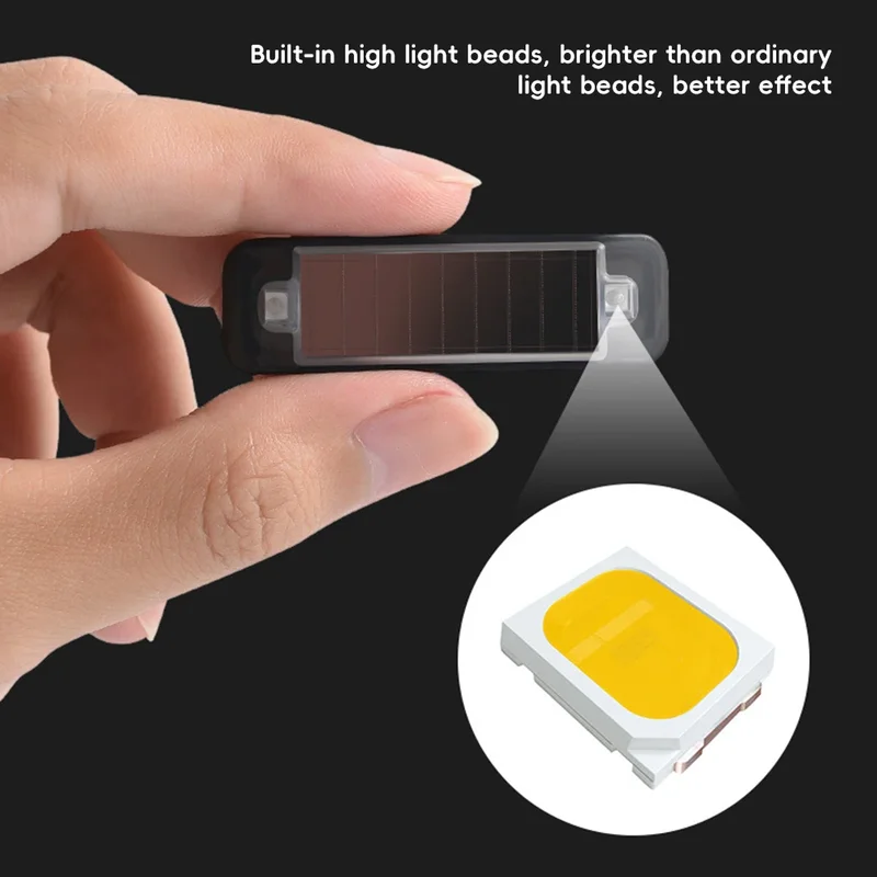 Mini LED solar power car warni - Sos Light Strobe review and price
