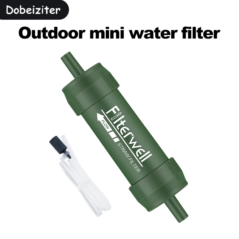 Mini Water Filter Straw Portab - Water Purification Straw review and price