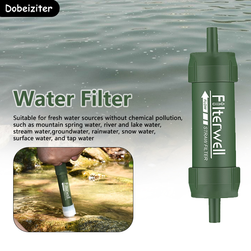 Mini Water Filter Straw Portab - Water Purification Straw review and price