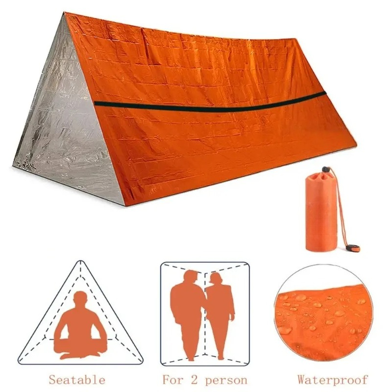 2 Person Emergency Shelter Sur - Emergency Mylar Tent review and price