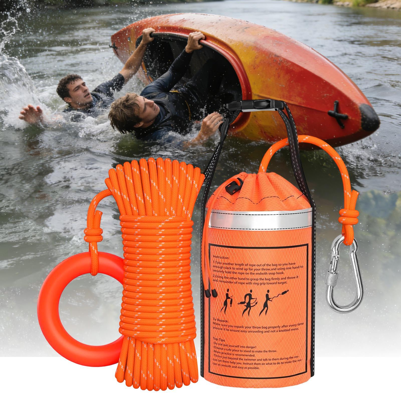 Water Rescue Throw Bag With Ro - Rescue Rope Throw review and price