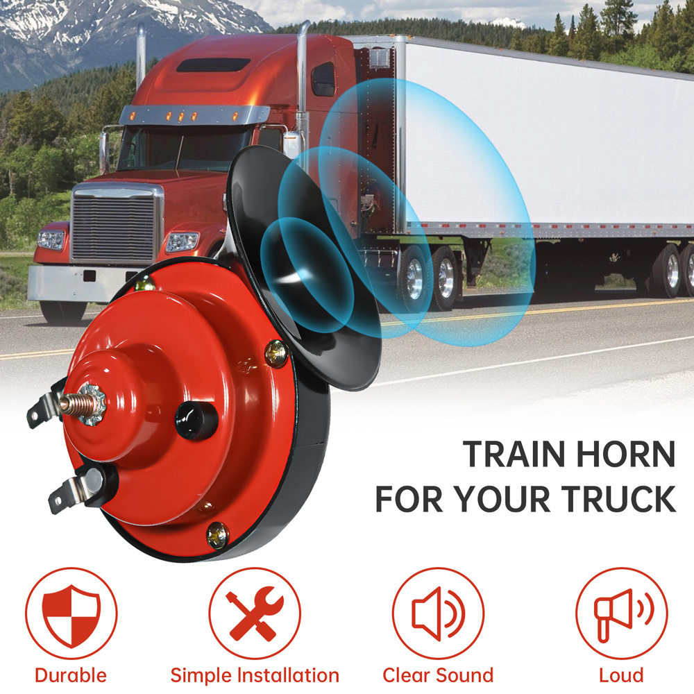 12V Super Loud Train Horns 300 - Emergency Whistle Loud review and price