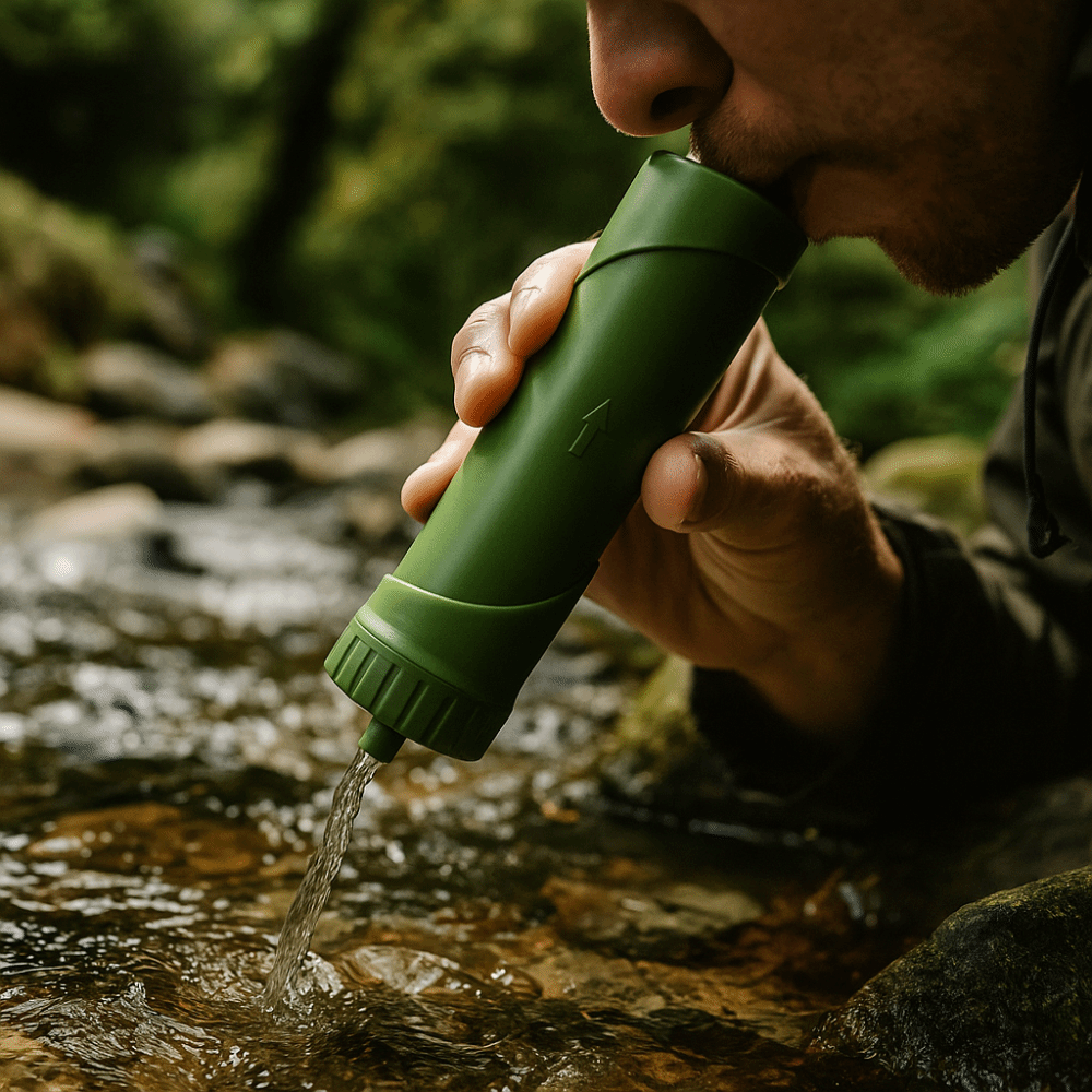 ABS Outdoor Mini Water Filter  - Water Purification Straw review and price