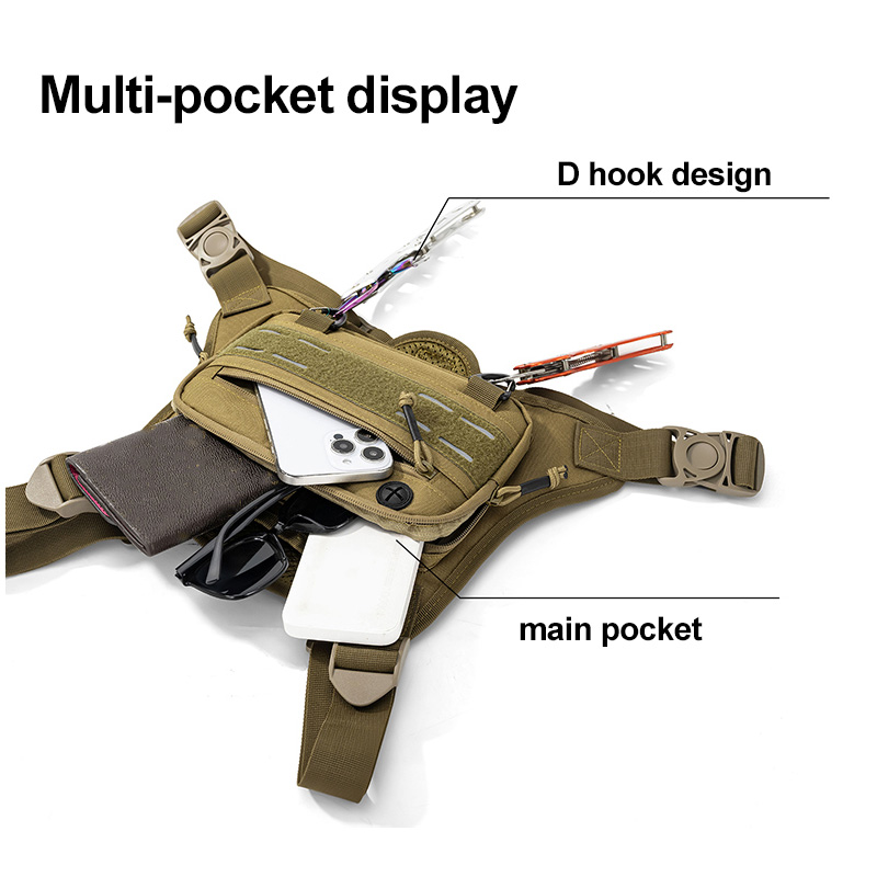 Tactical Front Chest Rig Bag V - Fishing Kit Compact review and price