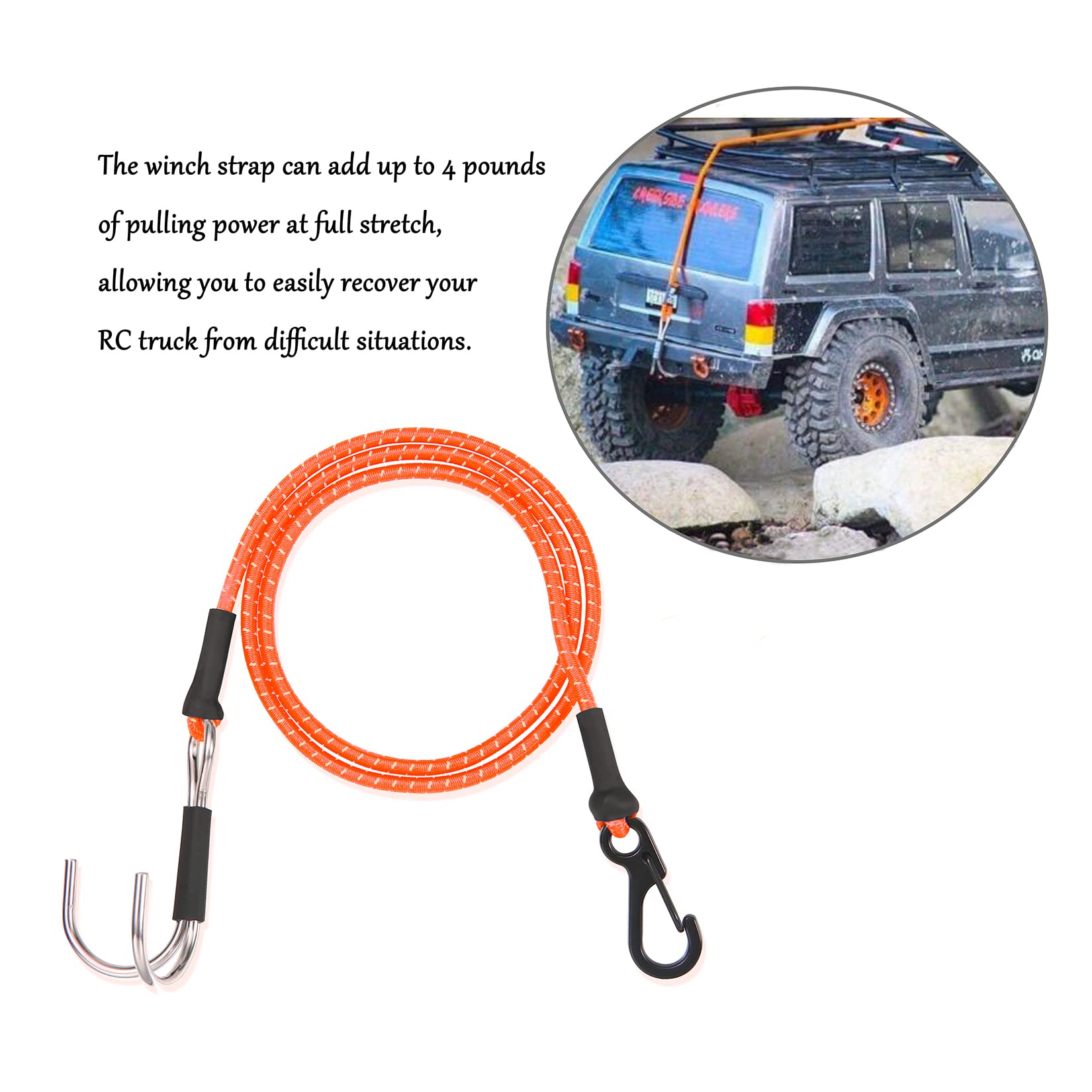 1/10 Kinetic Winch Strap Escap - Rescue Rope Throw review and price
