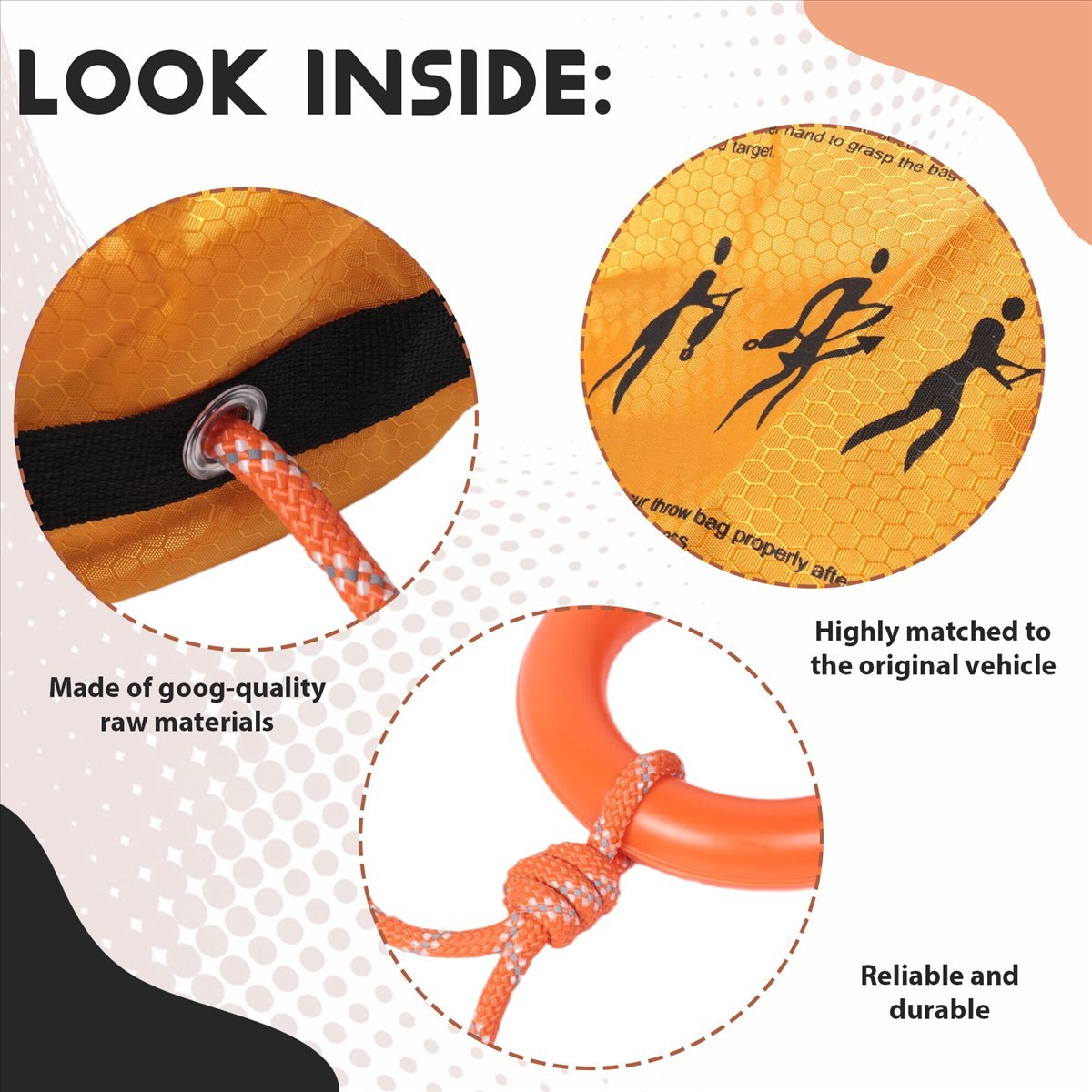Happy New- Reflective Throw Ro - Rescue Rope Throw review and price