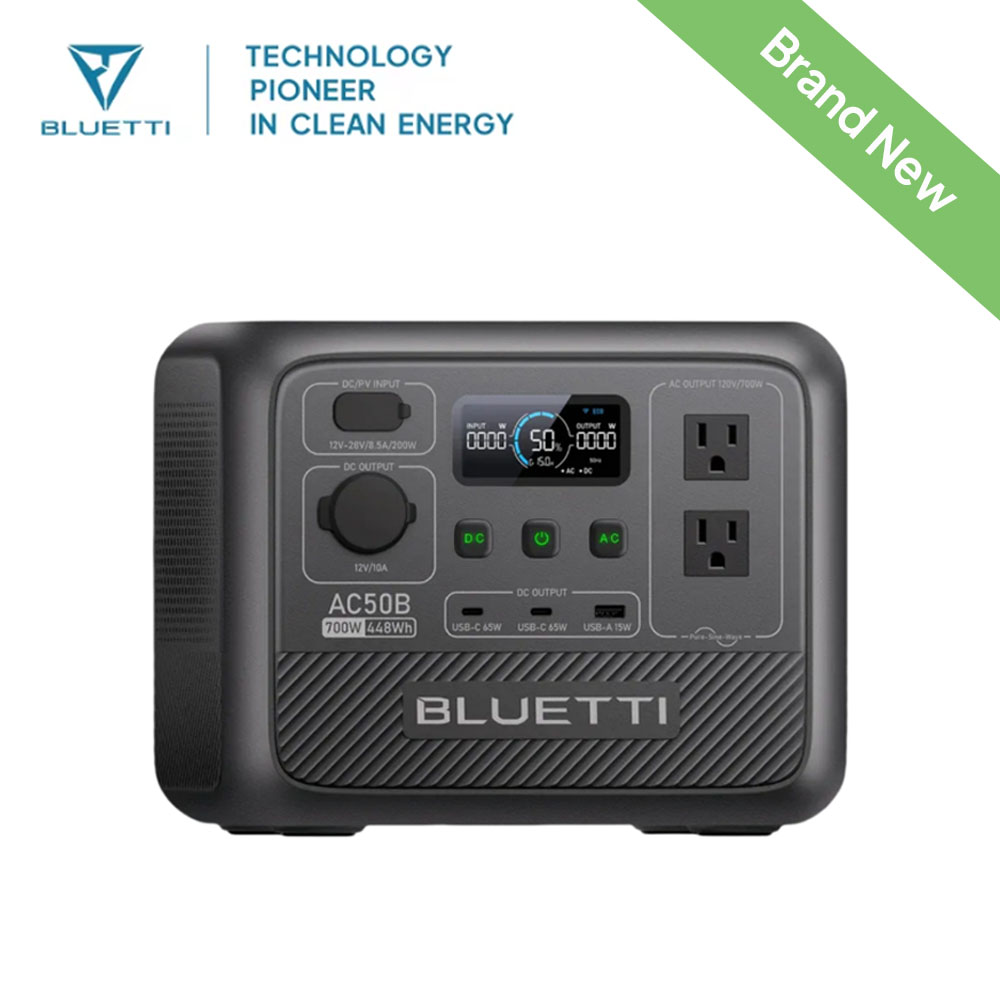 BLUETTI AC50B Portable Power S - Solar Emergency Charger review and price