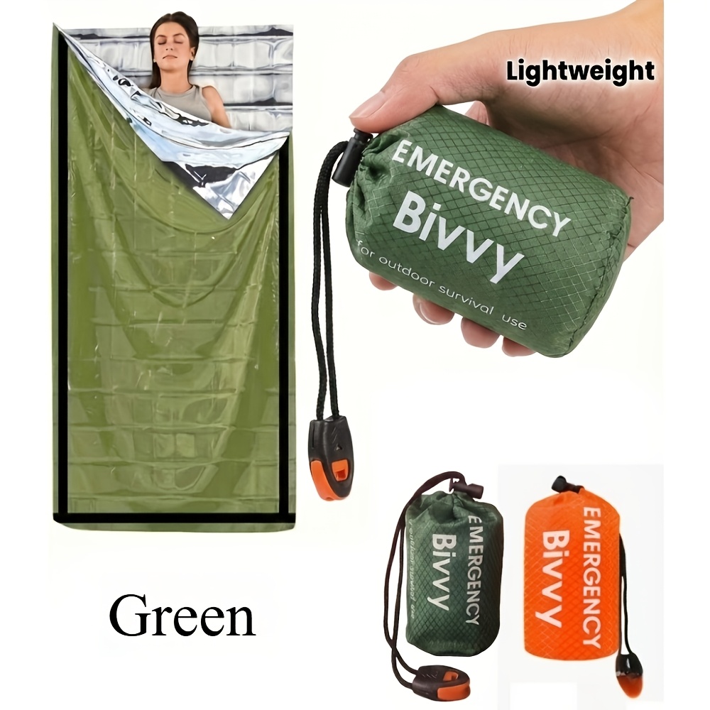 3Pcs Emergency Sleeping Bag Ki - Bivy Bag Emergency review and price