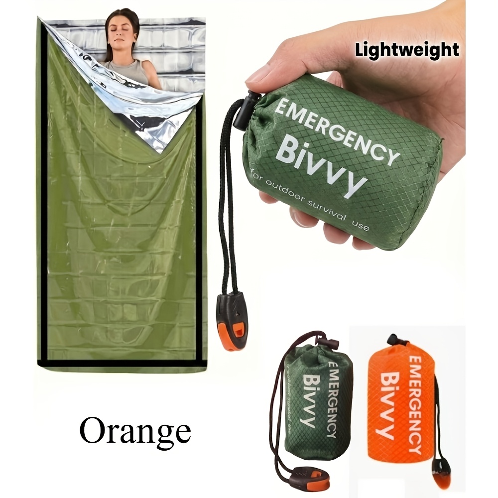 3Pcs Emergency Sleeping Bag Ki - Bivy Bag Emergency review and price