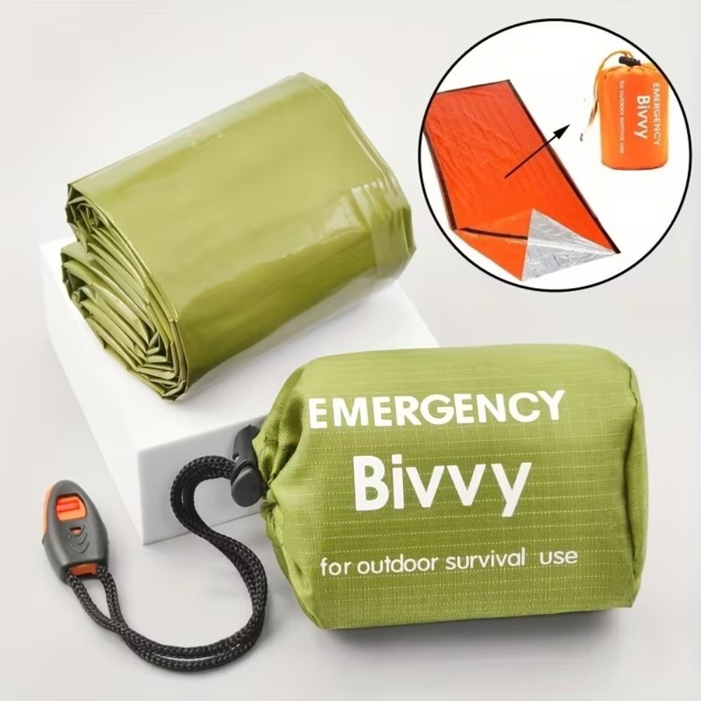 3Pcs Emergency Sleeping Bag Ki - Bivy Bag Emergency review and price