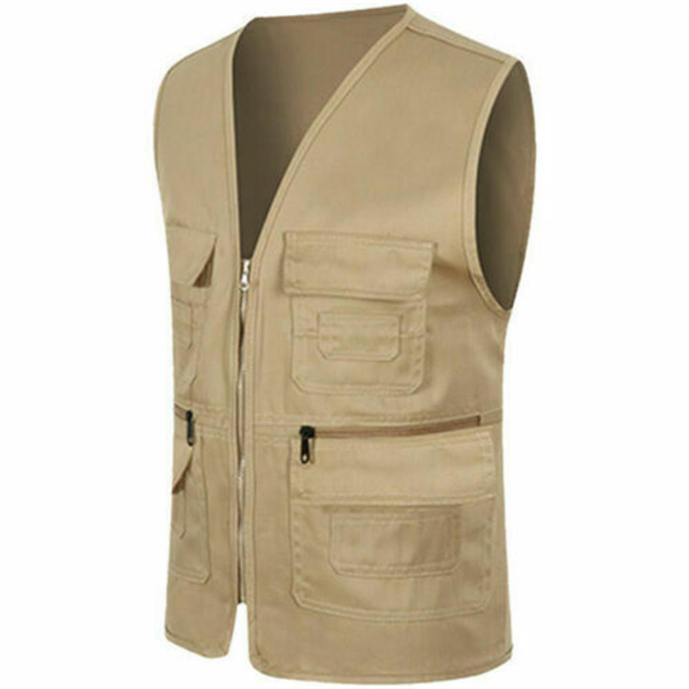 Men's Multi-pocket Workwear Ve - Fishing Kit Compact review and price