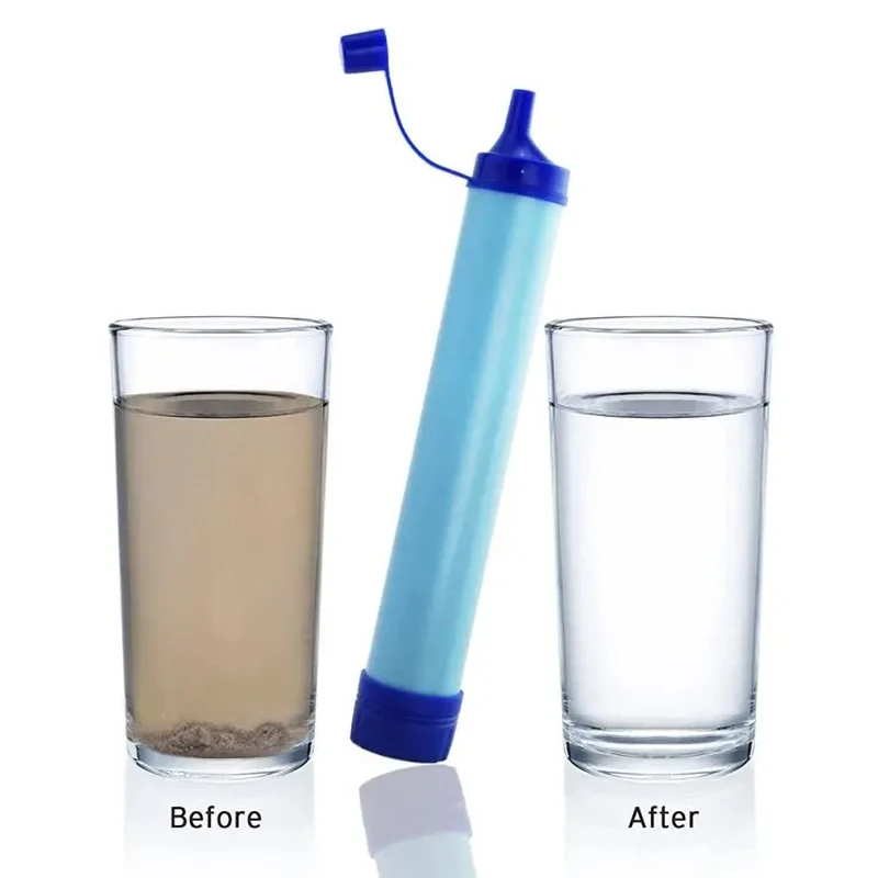 1pc Outdoor Mini Water Filter  - Water Purification Straw review and price