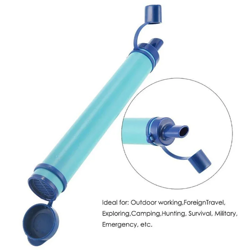1pc Outdoor Mini Water Filter  - Water Purification Straw review and price