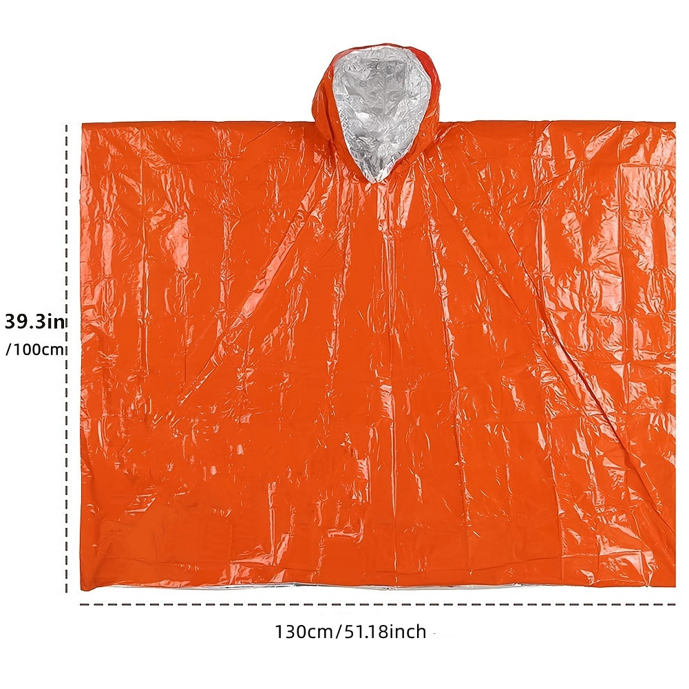 LIFE poncho Emergency Survival - Survival Blanket Reflective review and price
